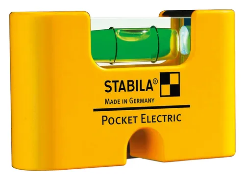 Stabila Mini-Wasserwaage Pocket Electric 7 cm SB - 18115 von STABILA