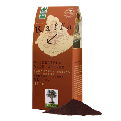 Kaffa Wildkaffee - medium gemahlen 250g | ORIGINAL FOOD