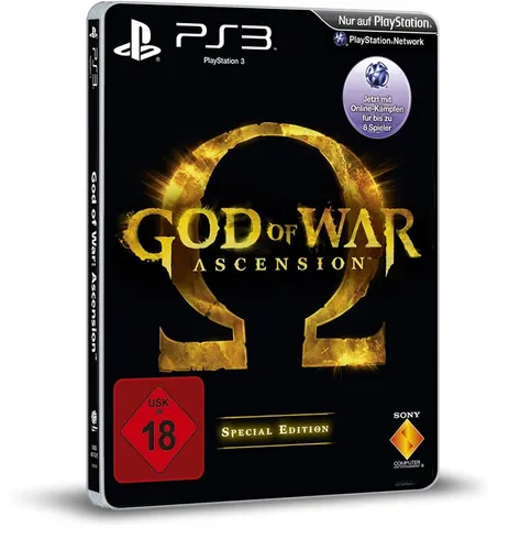 God Of War: Ascension - Special Edition PS3 - Action-Abenteuer Spiel für PS3, neu und originalverpackt, mit USK ab 18 Jahren, für unvergessliche Gaming-Momente.