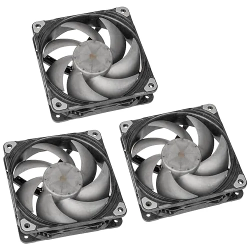PHANTEKS T30 120mm Lüfter - Hochleistungs-Gehäuselüfter im 3er-Pack - Gehäuselüfter 120 - 140 mm, vielseitig einsetzbar mit drei Betriebsmodi für optimale Leistung und leisen Betrieb, ideal für Radiatoren und Gaming-Systeme.