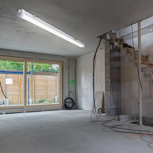 Garagenleuchte Wannenleuchte Feuchtraumlampe neutralweiß LED Deckenleuchte weiß