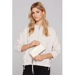 Geldbörse SOCCX, Damen, weiß, Polyurethan, Kleinlederwaren, Handschlaufe