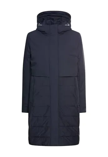 camel active Outdoorjacke - Funktionsjacke aus 100% Polyester, wasserabweisend und ideal für Outdoor-Aktivitäten in blau.