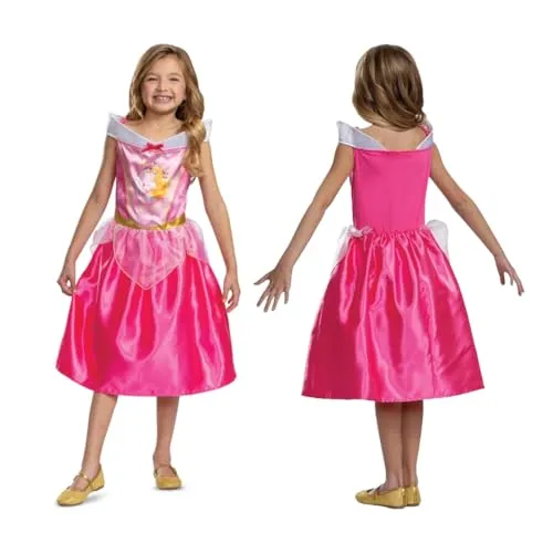 Offizielles Disney-Kostüm für Mädchen, Motiv: Dornrösche, Mädchen, Größe XS