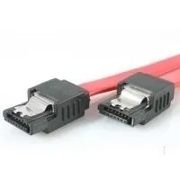 StarTech.com einrastendes SATA-Kabel - Bu/Bu - SATA-Kabel - Serial ATA 150/300 - 7-poliges SATA (W) - 7-poliges SATA (W) - 46cm - Rot - für P/N: PEXSAT31E1, SATSASBAY425, PEXSAT32, SATABAY425BK, DRW110SATBK (LSATA18)