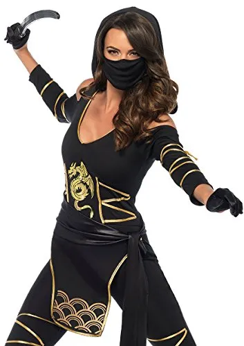 Leg Avenue 85629 Stealth Ninja Set in gold von Leg Avenue