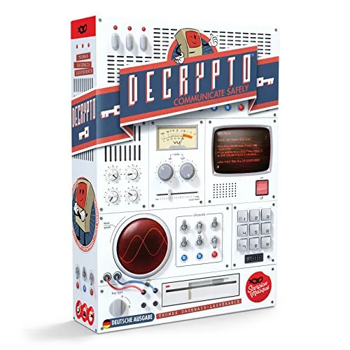 Le Scorpion Masqué Decrypto - spannendes Kommunikationsspiel (deutsch) - Gesellschaftsspiel für 3-8 Spieler ab 12 Jahren. Entwickle deine Kommunikationsfähigkeiten und knacke Codes in diesem spannenden Teamspiel mit einer Spielzeit von nur 30 Minuten.
