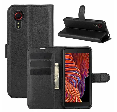 betterfon Handyhülle Handytasche für Samsung Galaxy XCover 5 Wallet Case Cover Handyhülle, Wallet Case mit Kartenfächern Magnetverschluss und weicher Innenhülle