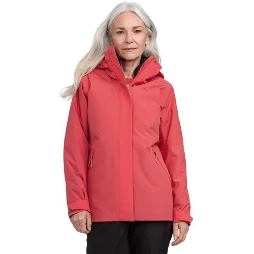 SCHÖFFEL Damen Doppeljacke 3in1 Jacket Style Tamina WMS - Funktionsjacke mit 3-in-1 Design, wasserdicht (10.000 mm) und atmungsaktiv. Ideal für alle Wetterbedingungen und bietet uneingeschränkte Bewegungsfreiheit durch 4-Wege-Stretch.
