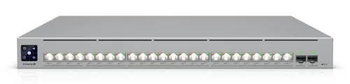 Ubiquiti Switch UniFi 8x2.5G & 16x10G Managed PoE+++ - Switch u. Bridges - 24 Ports, 1050W PoE, ideal für leistungsstarke Netzwerke mit Touchscreen für einfache Bedienung.
