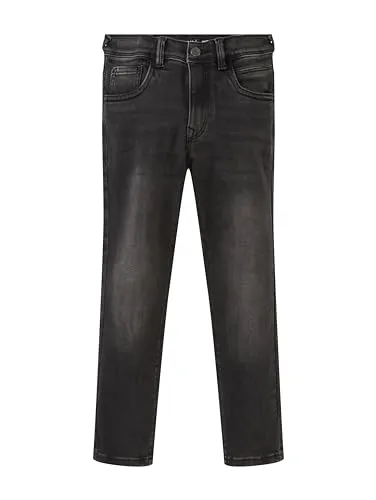 TOM TAILOR Jungen Kinder Matt Extra Skinny Jeans 1029980, Schwarz, Größe 116