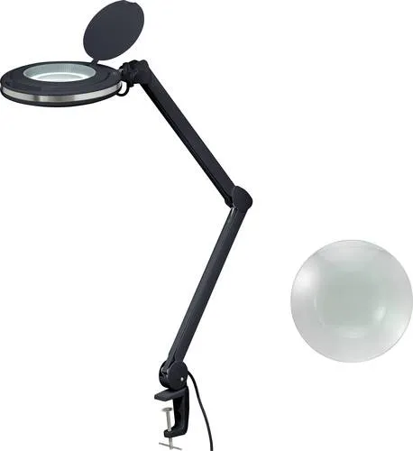 TOOLCRAFT 2178611 LED-Lupenleuchte Schwarz 5