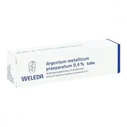Argentum Metallicum Praep. 0,4% Salbe von Weleda