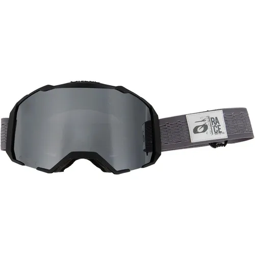 O'NEAL Crossbrille B-20 Static - Gray - Silver Mirror - Schwimmbrillen für Erwachsene, mit stylish grauem Rahmen und silbernem Mirror-Glas für optimalen UV-Schutz und klare Sicht im Wasser.