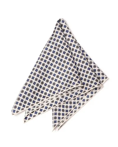 MayTree Seidentuch Herren 53x53 cm in weiß von MayTree