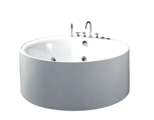 Massagebad Whirlpool 135x135 cm – Modernes Blubberbad für Ihr Badezimmer