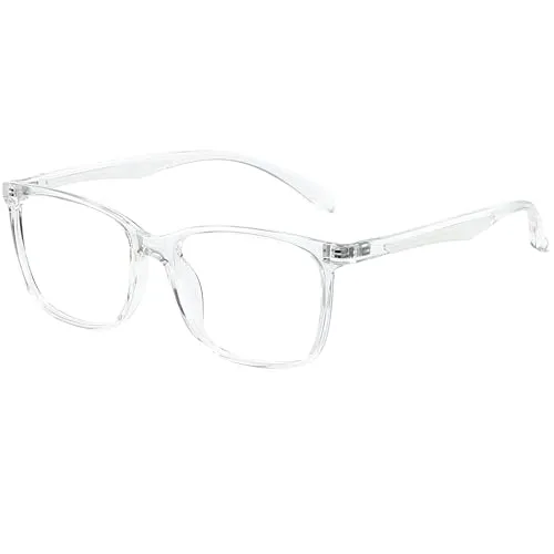 ANRRI Blaulichtfilter Brille - Blaufilterbrille für Damen und Herren, reduziert 90% des blauen Lichts, entlastet die Augen und fördert besseren Schlaf.