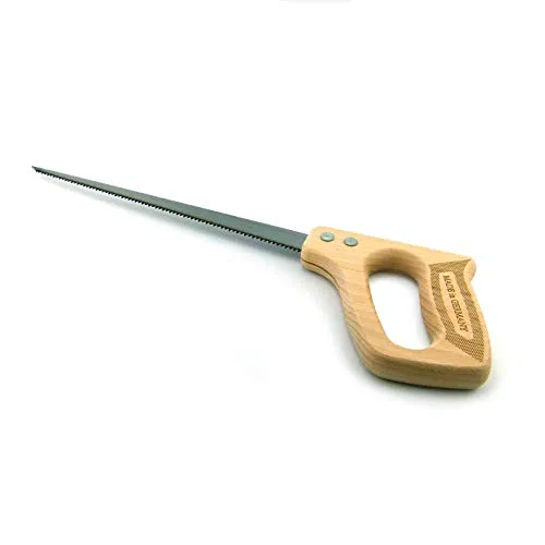 Handstichsäge Handsäge Stichsäge (Lochsäge) Blattlänge 300 mm Kreuzzahnung Holzgriff