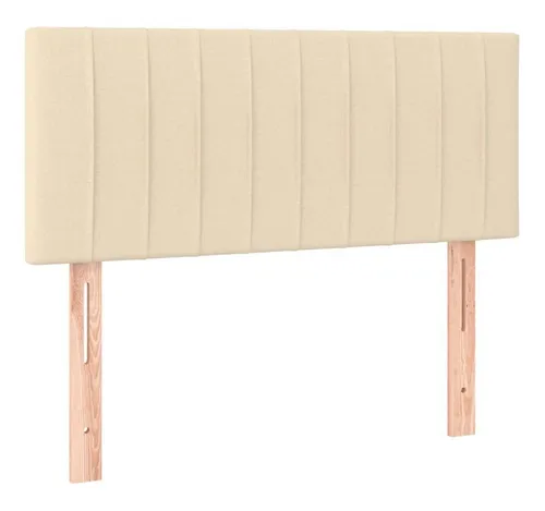 vidaXL Kopfteil Creme 90x5x78/88 cm von vidaXL