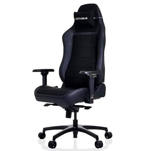 Vertagear PL6800 Ergonomischer XL-Gaming-Stuhl mit ContourMax Lendenwirbelsäuleunterstützung und VertaAir Sitzsystem