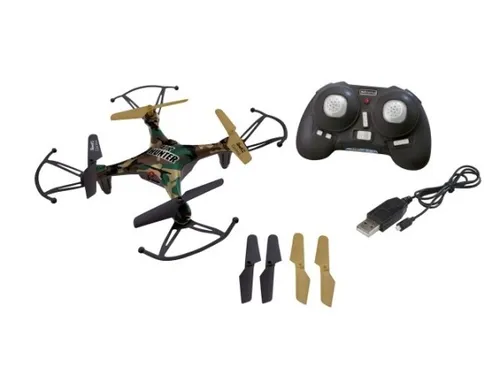 Revell Control Quadrocopter Air Hunter - Einsteiger-freundlich mit 3 Geschwindigkeitsstufen, Headless Mode und Flip-Funktion für aufregende Flugmanöver