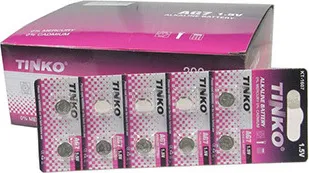 Alkalibatterie, Knopfzelle, LR54, AG10, 1,5 V, Blister, 10er-Pack