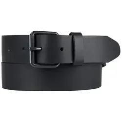 Petrol Industries Herren Ledergürtel - Schwarz - 95 cm - Herren-Gürtel aus 100% Leder, ideal kombinierbar mit Jeans für einen stilvollen Look, inspiriert von Vintage-Autos und Motorrädern.