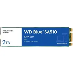 WD Blue SA510 SATA SSD 2 TB M.2 2280 - Hohe Lesegeschwindigkeit bis 560 MB/s, ideal für PC-Upgrade und inkl. 3 Monate Dropbox Professional