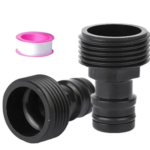 3/4 Zoll Schnellkupplung Zoll Schlauchanschluss Wasserhahn Adapter 3/4 Zoll Schnellkupplung Zoll Schlauchanschluss Wasserhahn Adapter für Gartenschlauchanschluss