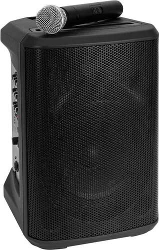 OMNITRONIC PORTY-8A Drahtlos-PA-System - Lautsprecher & Monitore, kabellos und batteriebetrieben für flexible Anwendungen, ideal für Veranstaltungen und mobile Einsätze.