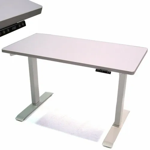 Apex Elektrisch höhenverstellbarer Schreibtisch 120x60 mit Memory-Funktion - Höhenverstellbarer Schreibtisch mit stufenloser Einstellung von 73 bis 122 cm. Ideal für flexibles Arbeiten, robustes Design und praktische Memory-Funktion für individuelle Einstellungen. Perfekt für ergonomisches Arbeiten.