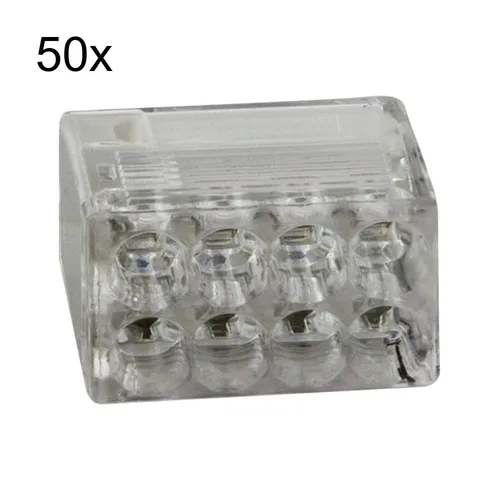 REV Ritter Dosenklemme 8x0,5-2,5mm² 8-polig 50 Stück