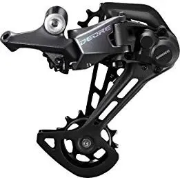 Shimano Deore RD-M6100 Schaltwerk - Langkäfig für Mountainbikes - Schaltwerk für Freeride und Mountainbikes, 12-fach kompatibel mit 10-51 Kassette, bietet präzise Schaltvorgänge und hohe Zuverlässigkeit.