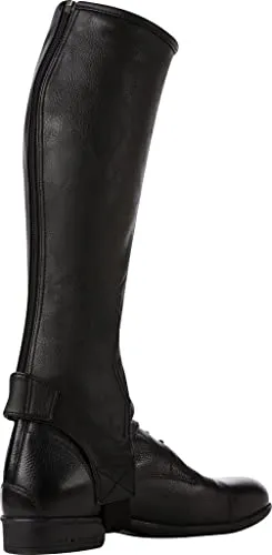 Symantec Norton Unisex's 913105206 Stretch Grainé Half-Chaps, Schwarz, Größe XXL