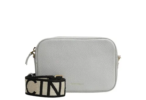 Coccinelle Tebe Umhängetasche Leder 18 cm blau - Handtaschen aus hochwertigem Leder, robust und stilvoll, ideal für modebewusste Frauen. Mit abnehmbarem, verstellbarem Umhängeriemen für individuellen Tragekomfort.