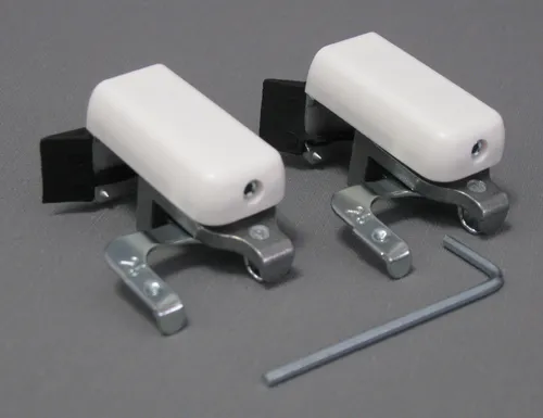 Hochwertiger Klemmträger für Jalousien inkl. Dichtungspad (2 Stück)