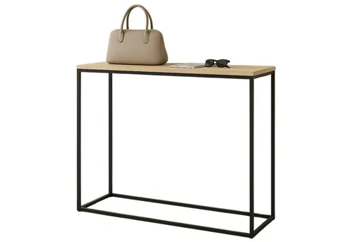 DanDiBo Konsolentisch 100x80x30 cm - Drohnen-Zubehör: Platzsparender Konsolentisch in Eichenoptik, ideal für schmale Räume und moderne Einrichtungsstile – perfekt als Ablagetisch oder Flurtisch.