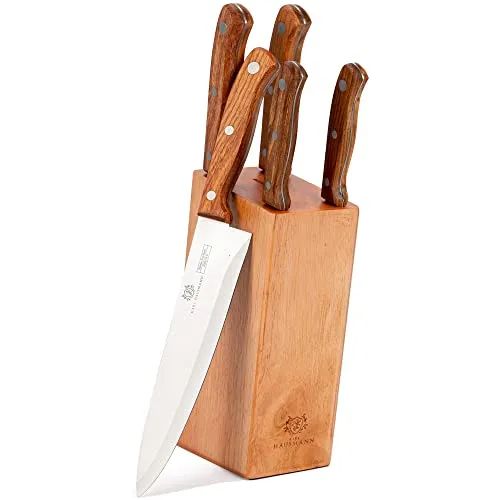 KARL HAUSMANN Messerset 6-teilig mit Messerblock
