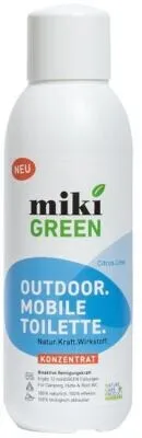 MikiGREEN Outdoor mobile Toilette Toilettenzusatz, 500ml