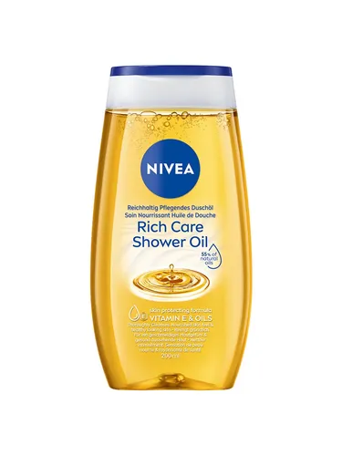 Nivea Rich Care Shower Oil - 200 ml.