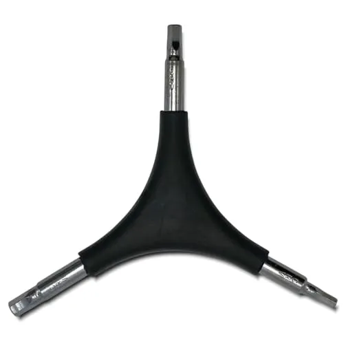 BikeArt Fahrrad Multitool Werkzeug 3-ARM SCHLÜSSEL ISK 4/5/6 MM Innensechskant-Schlüssel
