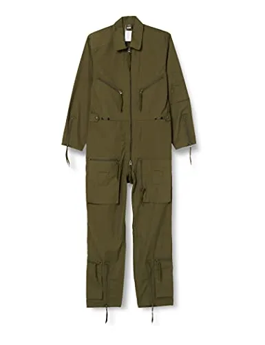 Mil-Tec Herren Overalls 11727001 - Oliv - Wanderhosen mit 9 praktischen Taschen, Belüftungslöchern und verstellbarer Taillenweite für optimalen Komfort bei Outdoor-Aktivitäten.