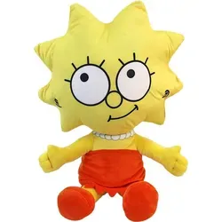 Lisa Simpson Kuscheltier sitzend - ca. 42 cm - Kuscheliges Lisa Simpson Stofftier, ca. 42 cm, ideal für Fans. Hochwertige Verarbeitung und detailgetreues Design machen es zum perfekten Sammlerstück oder Geschenk. Erhältlich in verschiedenen Charakteren – ein Muss für jedes Kinderzimmer.