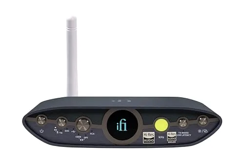 iFi Zen Blue 3 HiFi-Sender und Receiver - Hifi-Receiver mit verlustfreier Bluetooth 5.4 Übertragung in CD-Qualität und drei Betriebsmodi, ideal für Gaming und Musik-Streaming.