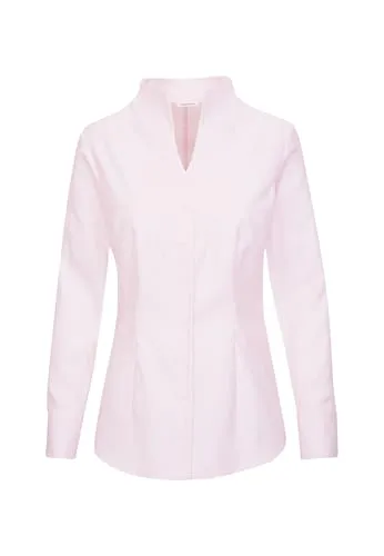 Seidensticker Damen City Langarm Bluse, Rosé, 40 EU von Seidensticker