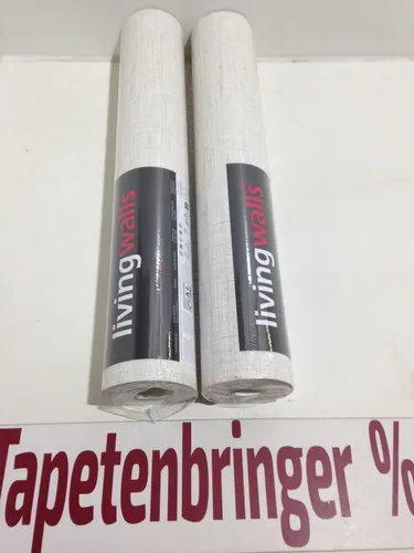 Vliestapete AS 2 x 38527-5 (2Rollen) Uni querstruktur Creme Beige Restposten