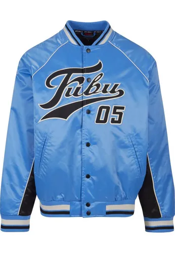Fubu Bomberjacke Fubu Herren FM241-012-1 Fubu Varsity Satin Raglan Bomber Jacket (1-St)
