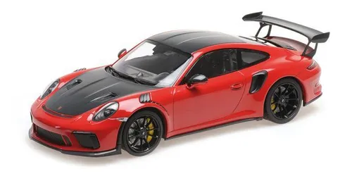 Minichamps 1:18 PORSCHE 911 GT3RS (991.2) - 2019 - RED W/ WEISSACH PACKAGE W/ BL