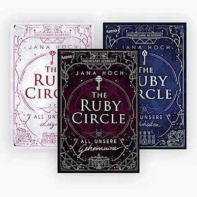 Die Ruby Circle-Reihe Band 1-3 plus 1 exklusives Postkartenset