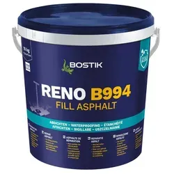 Bostik Reno B994 Fill Asphalt 10kg Eimer in schwarz von Bostik